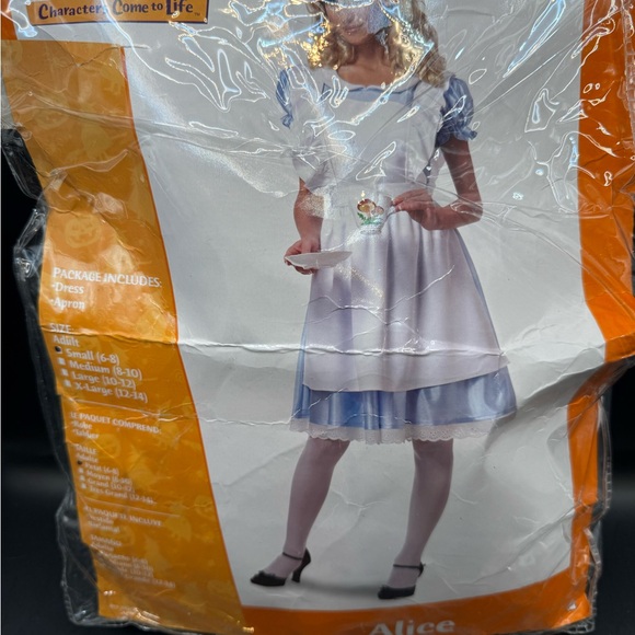 California Costumes Women’s Size Small “Alice” Costume Halloween Party Cosplay - Picture 2 of 9